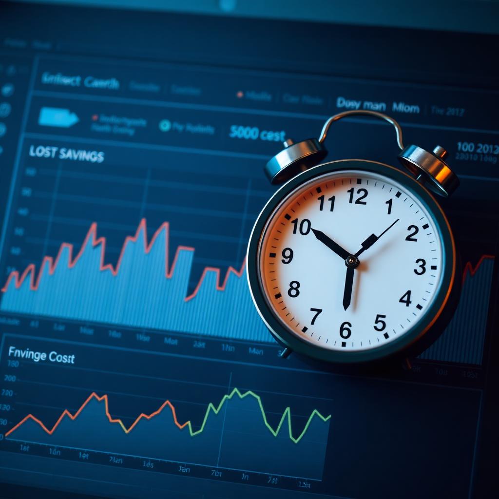 The Real Cost of Energy Monitoring Delays: A One-Year Analysis